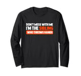 Funny Brothers Graphic Tees Gag Shirts for Siblings Adults Long Sleeve T-Shirt