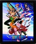 One Piece - Straw Hat Pirates - 3D-kuva