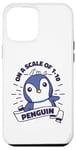 Coque pour iPhone 12 Pro Max On A Scale Of 1 To 10 Oiseau de mer Pingouin Roi Pingouin