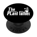 The Plantfather - Plant Father Gardening Dad - Lawn Gardener PopSockets PopGrip Adhésif