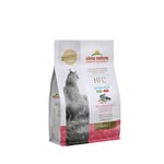 Almo Nature HFC Adult Sterilised - Croquettes pour Chats avec Saumon à l'origine Propres à la consommation Humaine et désormais utilisés comme Aliments pour Chats.