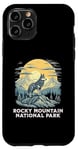 Coque pour iPhone 11 Pro Rocky Mountain National Park Grey Wolf Wildlife