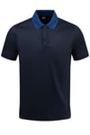 Hugo Boss Black Mens H-phillipson 117 Polo Shirt Dark Blue - Size Medium