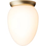 Nuura-Rizzatto 171 Loftslampe, Messing / Opal