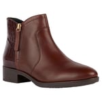 Geox Femme D Felicity Bottines à la Cheville, Marron, 36.5 EU