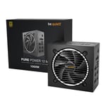 1000W be quiet! Pure Power 12 M, Fully Modular, PCIE 5.0 80PLUS Gold, Dual Rail,