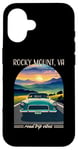 iPhone 16 Rocky Mount Virginia Retro Highway Nostalgic Car Design Case