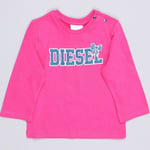 Diesel Tuore B T-shirt lang arm - cerise