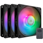 ​Cooler Master SickleFlow 120mm ARGB with Controller - 3 Fan Pack