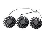 Ventilateur de carte de fouille de jeu,refroidisseur gelée Geforce RTX 3060 Ti 3070 3080 3080Ti 3090 Ventus 3X,85mm,PLD09210S12HH RTX3080 RTX3070 - Type 3PCS