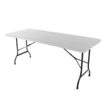 Vcm Table Pliante De Camping 180 Cm Table De Fête Catering Table De Jardin