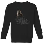 Fantastic Beasts Tribal Augurey Kids' Sweatshirt - Black - 3-4 ans - Noir