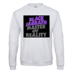 Sweat Shirt Homme Black Sabbath Vintage Album Cover Master Of Reality Rock