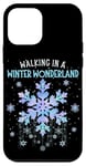 iPhone 12 mini Walking In A Winter Wonderland Tie Dye Snowflake Christmas Case