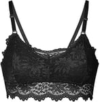 sexy up breast milk sleep lace no steel ring bra,womens lace bralette padded bra bustier crop top,sports bra in floral lace pack,women's camisole v neck lace bralette lace bra (black)