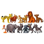 12st Lejonkungen Lion Guard Figur Lekset Simba Kion Timon Pumbaa Modellleksaker Barn Födelsedagspresent - Perfet