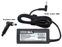 Unité Alimentation PowerQ pour HP Probook 640 G2 G3 G4 G5 45W 19,5V 2,31A -4,