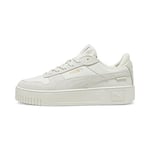 PUMA Women Carina Street Sd Baskets, Vapor Gray Vapor Gray Puma Gold, 41 EU