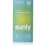 Attitude Sunly Sunscreen Stick mineral sun cream in a stick SPF 30 Unscented 60 g