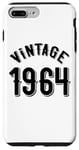 Coque pour iPhone 7 Plus/8 Plus Pièces originales drôles d'époque, 60 ans, 1964, 60e anniversaire