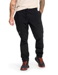 RevolutionRace Mood Cargo Pants pour Homme, Pantalon Outdoor Léger et Extensible pour Un Usage Quotidien et Toutes Les Activités Outdoor, Black, XL