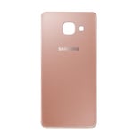 Vitre Arriere Samsung Galaxy A3 ( 2017 ) + Cache Lentille - Rose