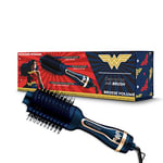 Demeliss Saint Algue - Brosse Soufflante Volumisante AIR BRUSH Wonder Woman 1200W - 2-en-1 Sèche et Coiffe - 3 Niveaux de Température - Tout Type de Cheveux - Picots Nylon - Résultat Professionnel