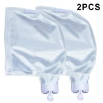 2 pcs - Sac Avec Fermeture Éclair Nettoyeur de Piscine Piscine Filtre Sac Piscine Tirette Remplacement Sac À Mailles Fines Pour Polaris 280 480 Nettoyeur de piscine