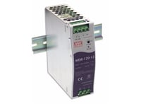 Mean Well Wdr-120-24, 120 W, 180 - 550 V, 47 - 63 Hz, 0.7 - 1.2 A, 50 Ms, 91%