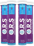 4 X Blackcurrant ORS Oral Hydration Salts Electrolyte Drink 24 Tablets