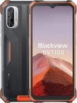 Bv7100 Smartphone Incassable,13000Mah Batterie 33W Charge Rapide,Ip68/Ip69K Telephone Portable Robuste Etanche,Android 12 Helio G85 6Go+128Go,6.58""Fhd+,12Mp Camera,Gps Nfc Orange