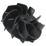 Car Vac Impeller Fan Black ABS Leaf Blower Vacuum Parts 125 0494 For