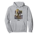 Marvel Guardians Vol.2 I AM GROOT Cute Angry Sweat à Capuche