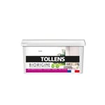 Peinture murs et plafonds Biorigine Tollens velours blanc 2L