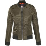 Blouson Schott  BOMBER FEMME  ARMY KAKY JKT AIRFORCE1W