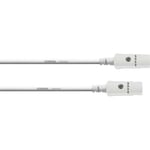 CABLE MIDI 6 M BLANC