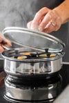 Stainless Steel Four Hole Egg Poacher