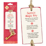 11cm Santas Magic Key with Poem Novelty Christmas Gift