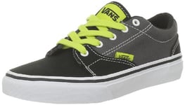 Vans Y Kress, Basket mode garçon - Noir (Black/Charcoal), 34 EU (3 US)