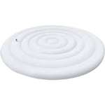 Couvercle de Spa Gonflable Rond de 140 cm avec Valve de gonflage et de dégonflage Rapide et Facile ,couvercle spa(Rond)