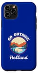 Coque pour iPhone 11 Pro Vacances de voyage en Hollande