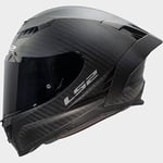 LS2 Dragon FF807. Motorcycle Helmet. Full Face. Full Carbon. Dark Visor, Pinlock and Carrying Bag Included. Matt Carbon. XL