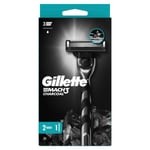 Partaveitsi Gillette Mach3 Charcoal, 2 päätä x 5 kpl.