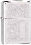 Zippo 60003021 Lighters, Brass, High Polish Chrome, Single