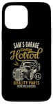 Coque pour iPhone 13 Pro Max Sam's Hotrod Garage Voiture Classique Sam