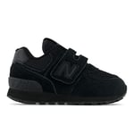 New Balance 574 Sneaker, Black, 2.5 UK