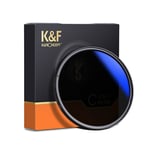 K&F CONCEPT 67mm Ultrathin Variable  Filter ND2 to ND400 Neutral Density K2V9