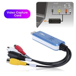 USB 2.0 Audio Video VHS to DVD VCR PC RCA Converter Scart Adapter Capture Card