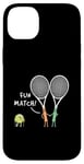 Coque pour iPhone 14 Plus Raquette de sport Fun Match Backhand Raquette de tennis