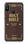 Innovedesire Holy Bible Cover King James Version Case Cover For Xiaomi Mi A2 Lite (Redmi 6 Pro)